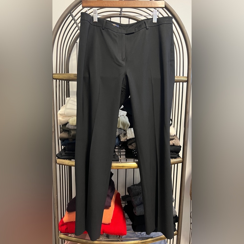 BROOKS BROTHERS SLIM FIT ‘LUCIA’ TAILORED WOOL TROUSERS SIZE US 10